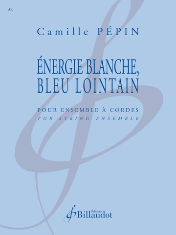 Énergie blanche, bleu lointain Visual